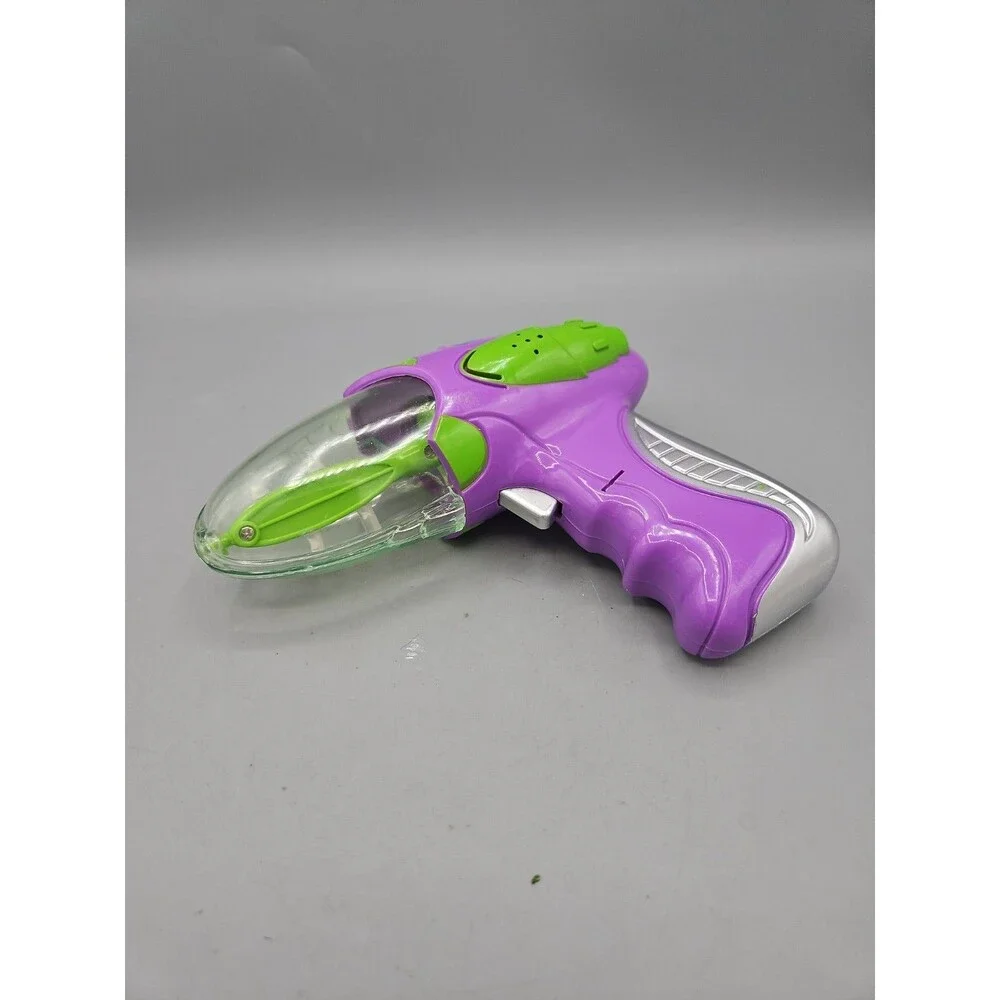 Disney On Ice Buzz Lightyear Blaster Gun Lights Sound Tested Works Purple Green